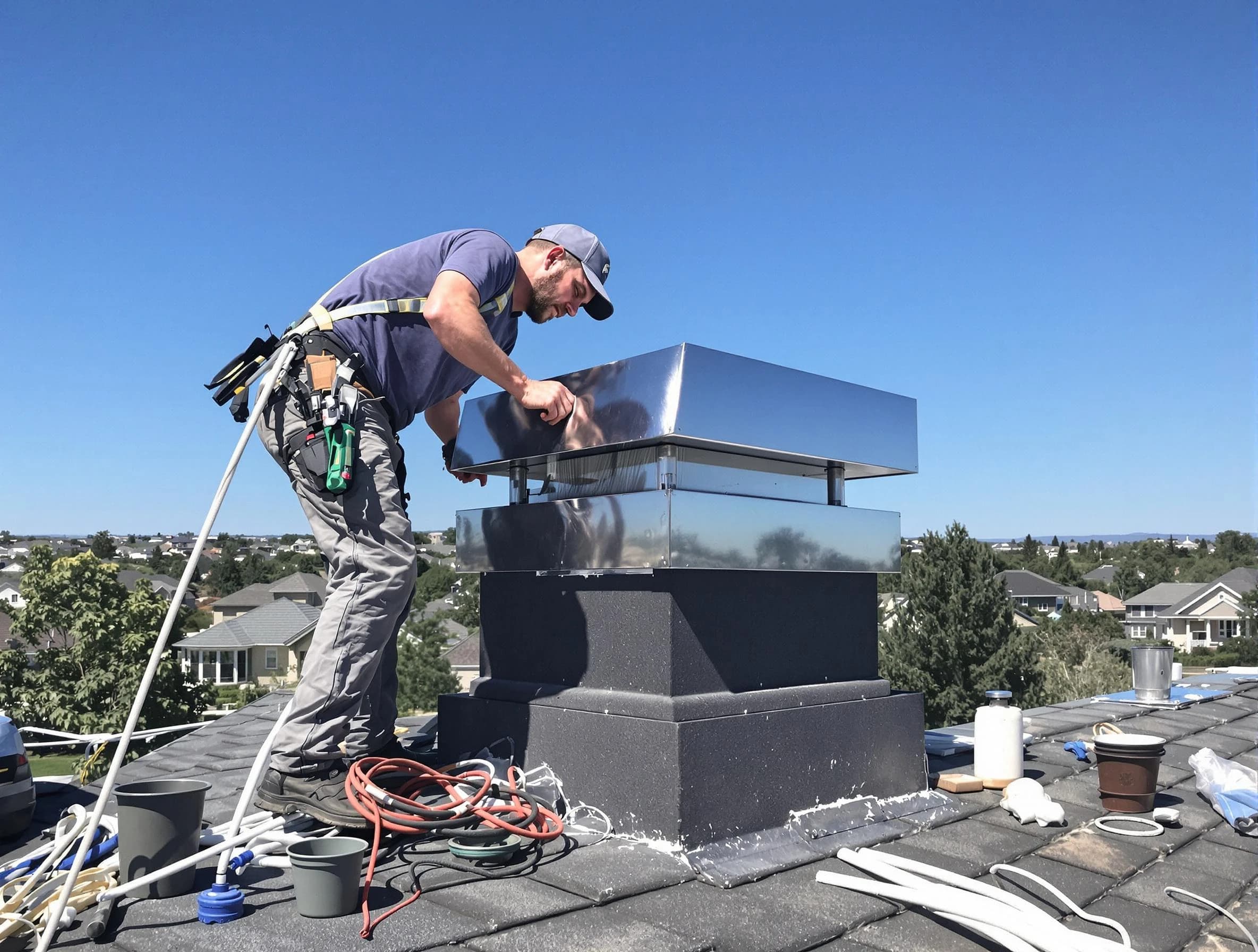 Chimney Cap Services service in Midlothian, VA