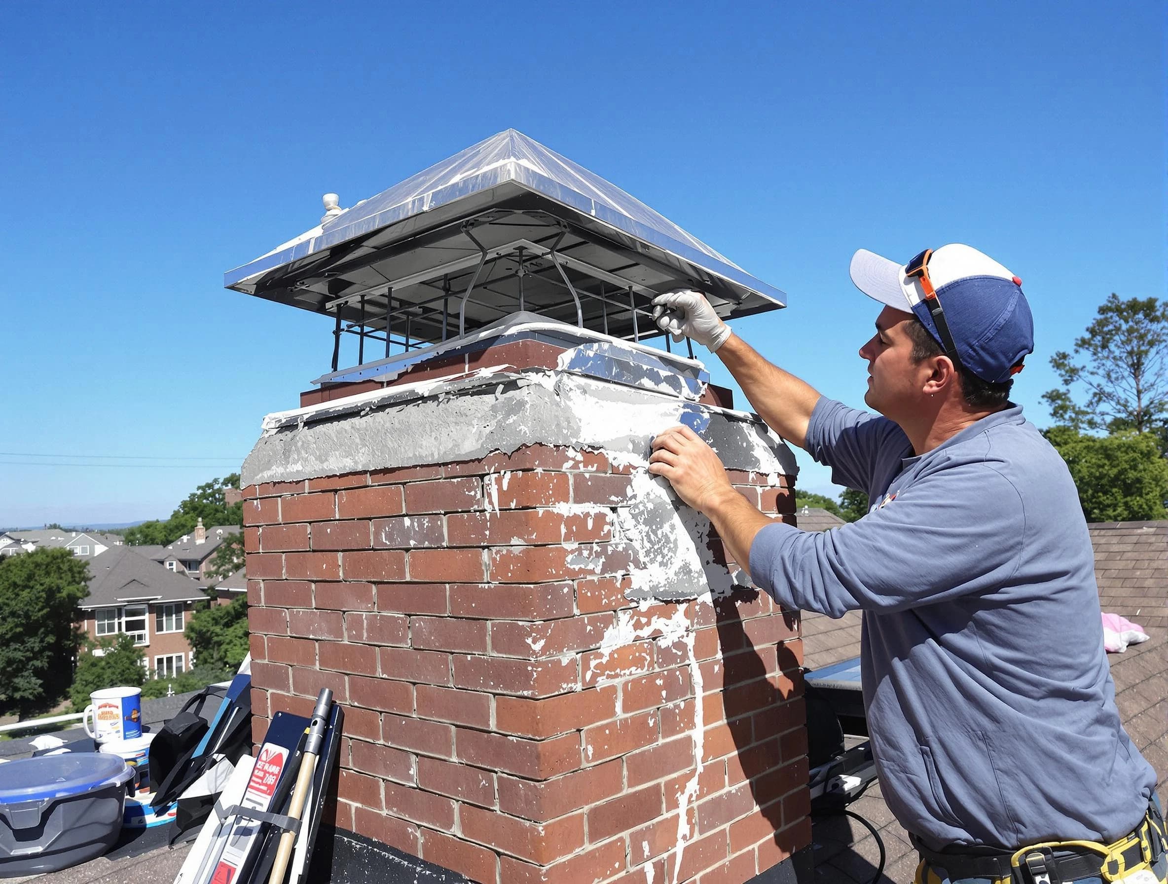 Chimney Crown Services service in Midlothian, VA