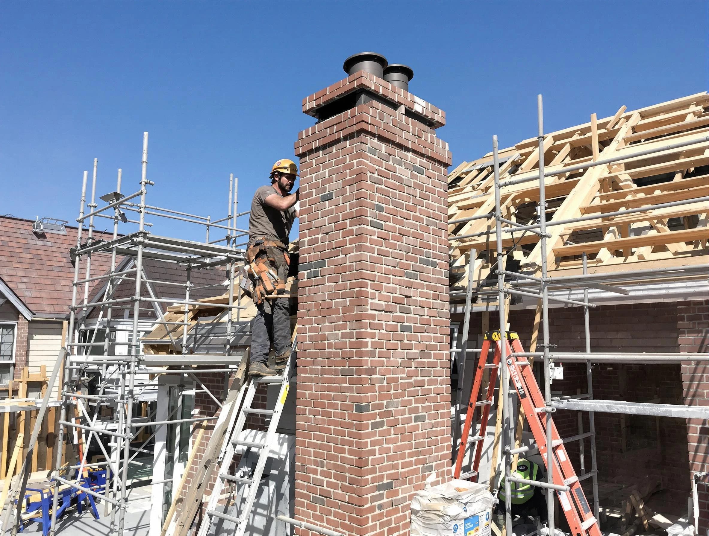 New chimney installation completed by Midlothian Chimney Sweep in Midlothian, VA