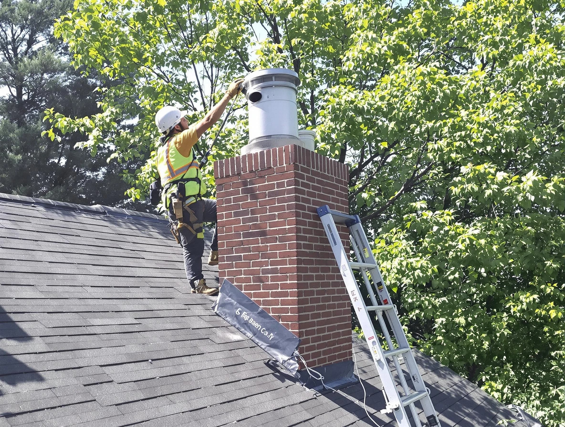 Chimney liner inspection by Midlothian Chimney Sweep in Midlothian, VA
