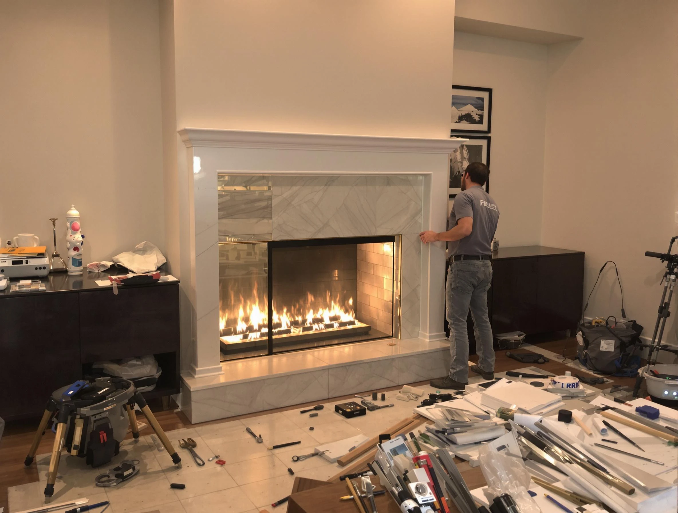 Fireplace Installation in Midlothian